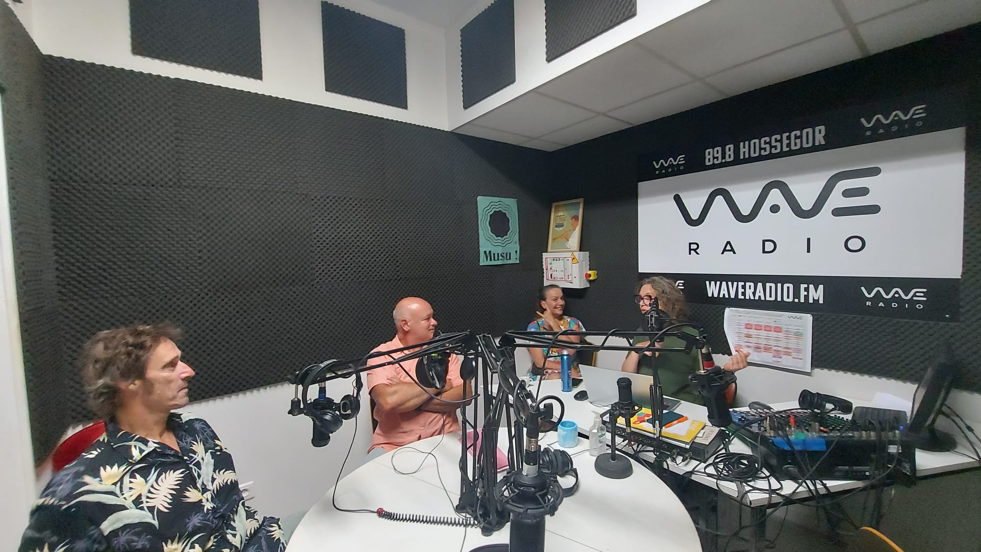 Interview d'Ocean Playground sur Wave Radio Hossegor